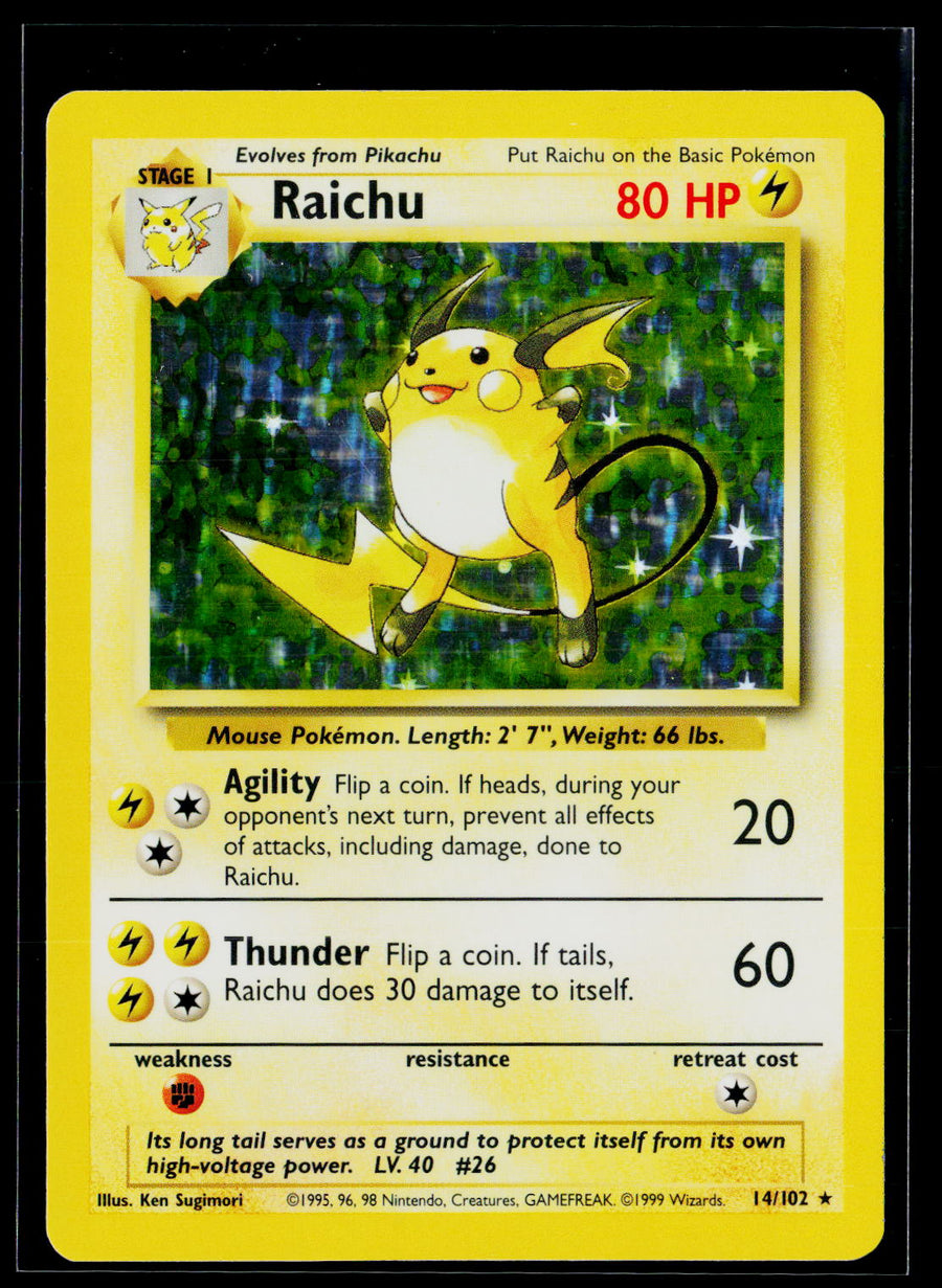 Base Set #014/102 Raichu