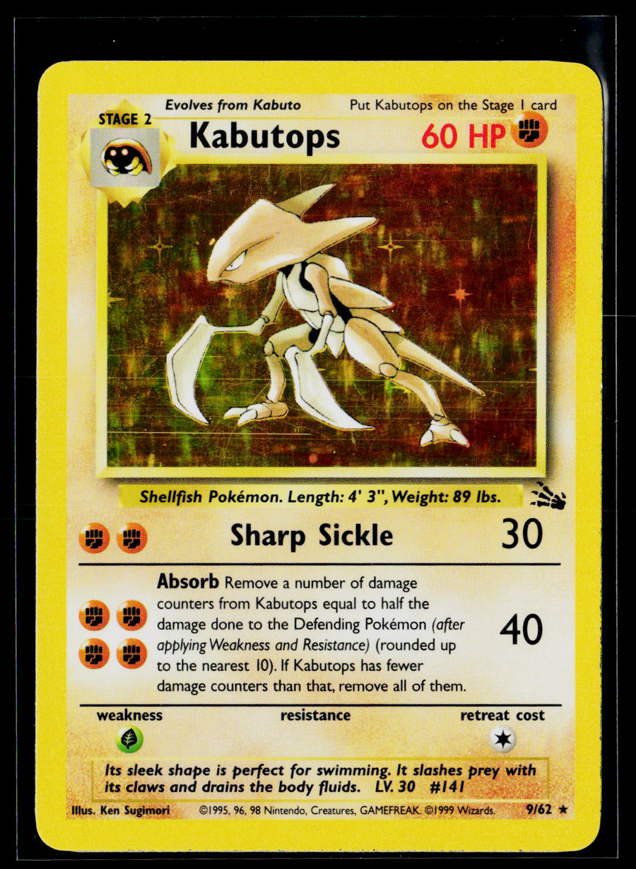 Fossil #09/62 Kabutops (9)