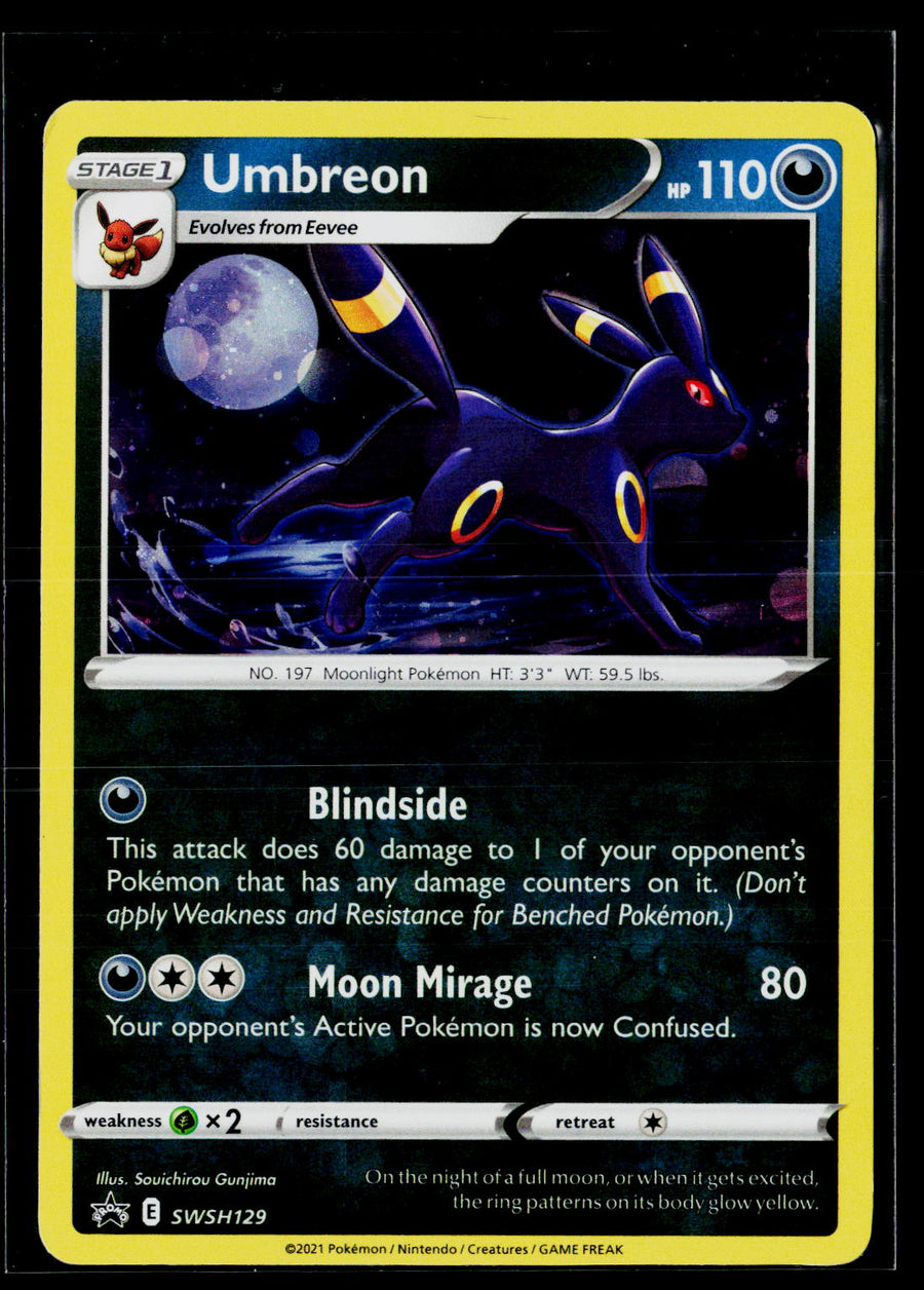 SWSH: Sword & Shield Promo Cards #SWSH129 Umbreon