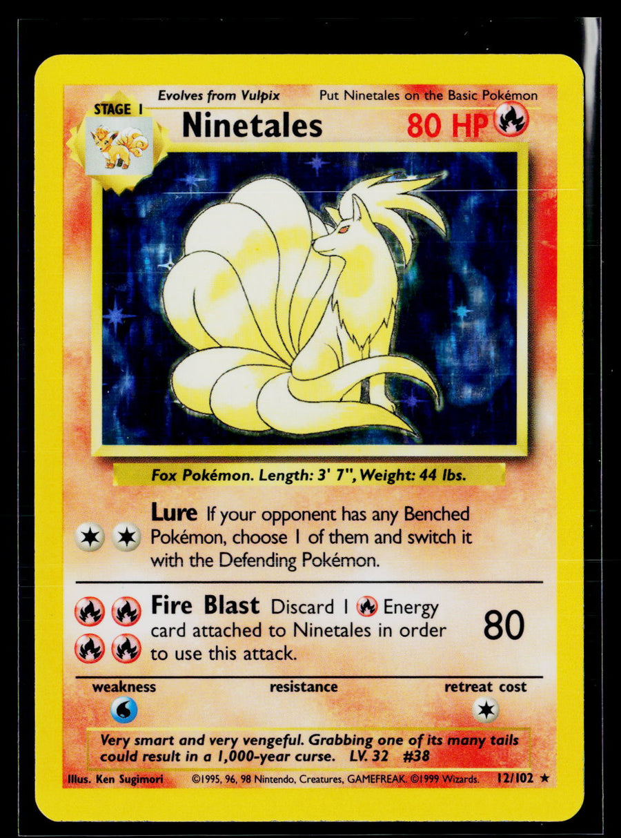 Base Set #012/102 Ninetales