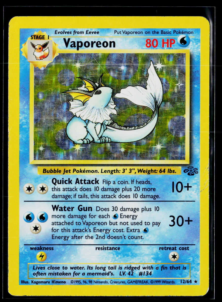 Jungle #12/64 Vaporeon (12)