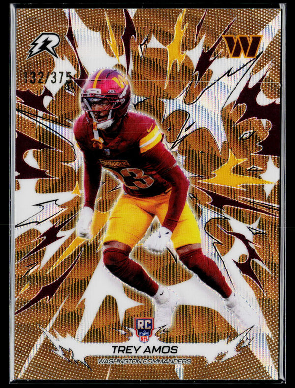 2025 Topps Resurgence #199 Trey Amos Bronze Surge Refractor #/375