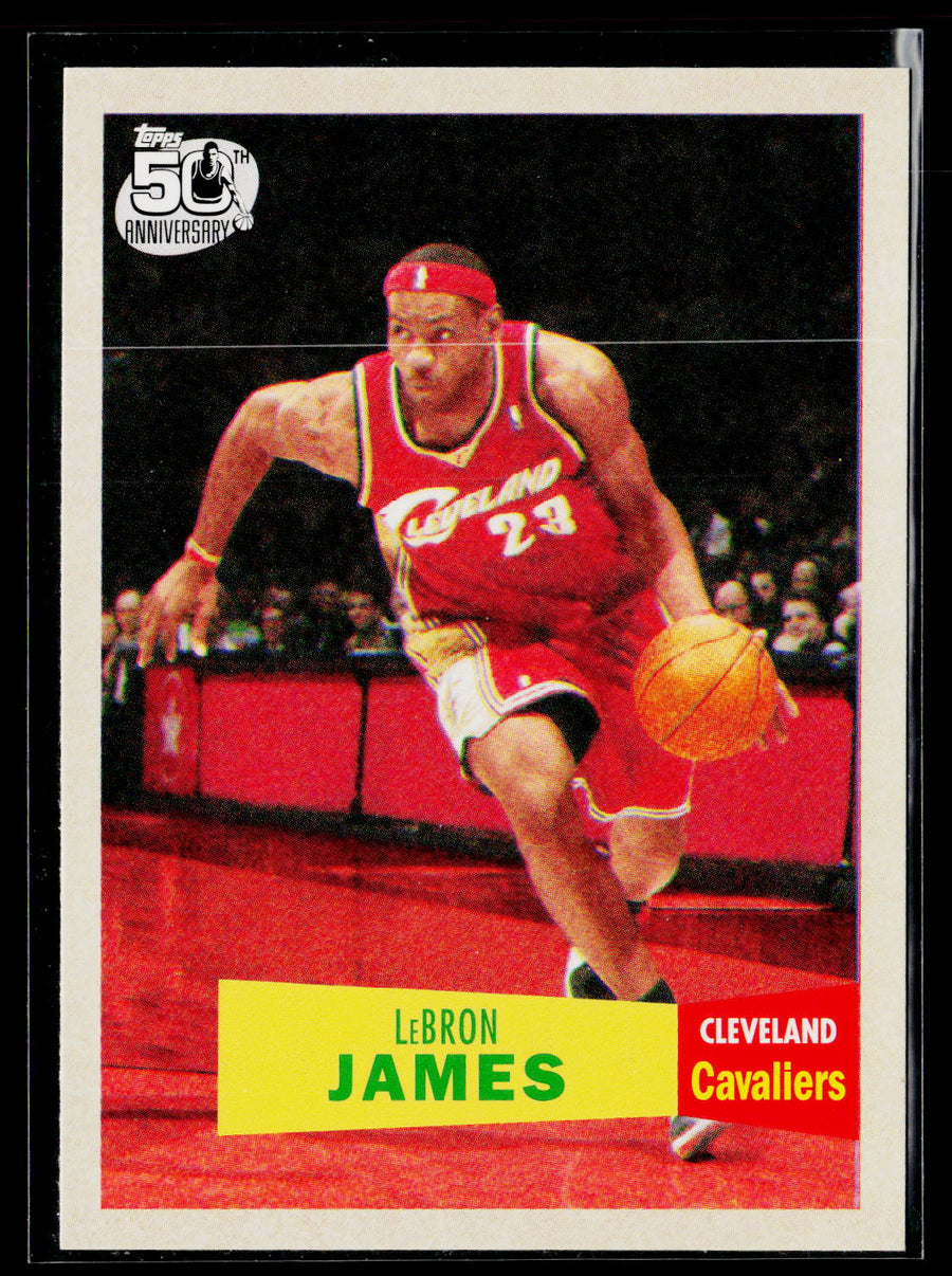 2007-08 Topps #23 Lebron James 1957-58 Variations