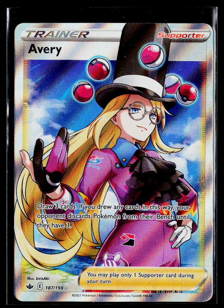 SWSH06: Chilling Reign #187/198 Avery (Full Art)