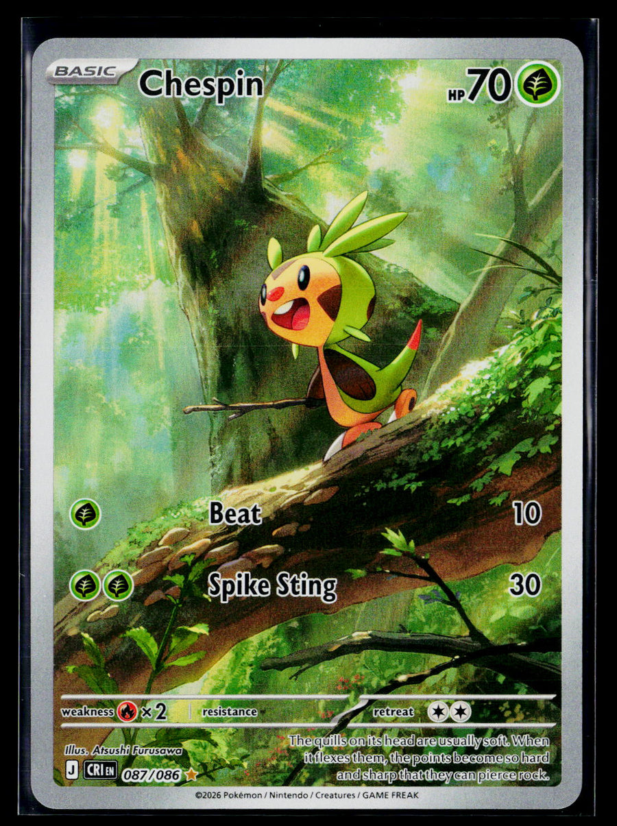 ME04: Chaos Rising #087/086 Chespin