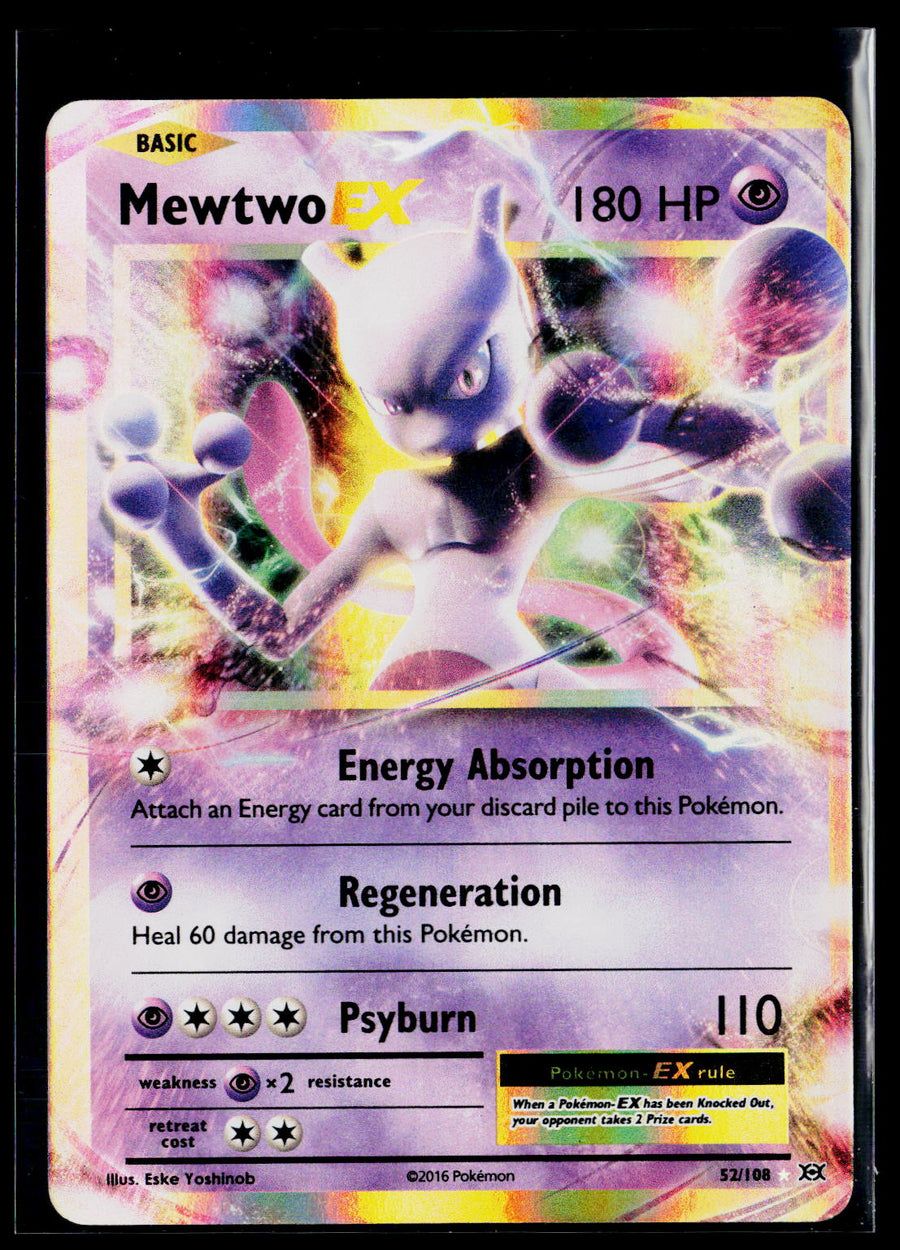 XY - Evolutions #52/108 Mewtwo EX NM