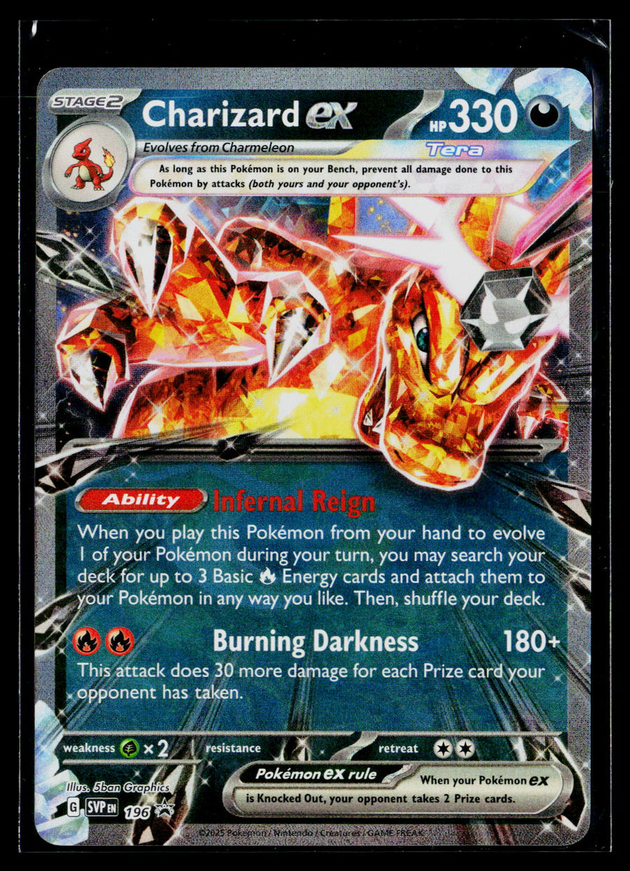 SV: Scarlet & Violet Promo Cards #196 Charizard ex -196
