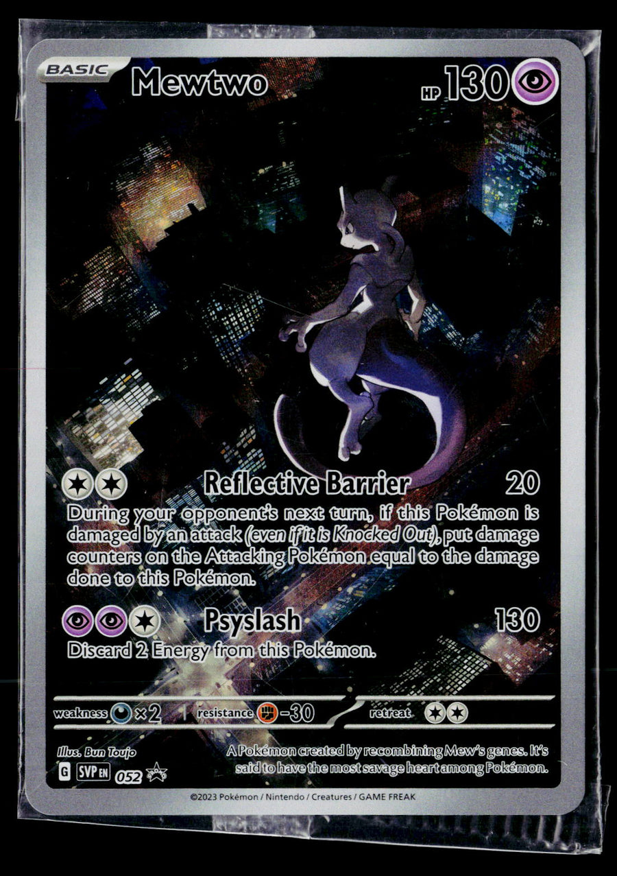 SV: Scarlet & Violet Promo Cards 052 Mewtwo Sealed