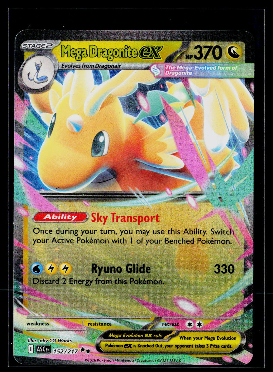 ME: Ascended Heroes 152/217 Mega Dragonite ex