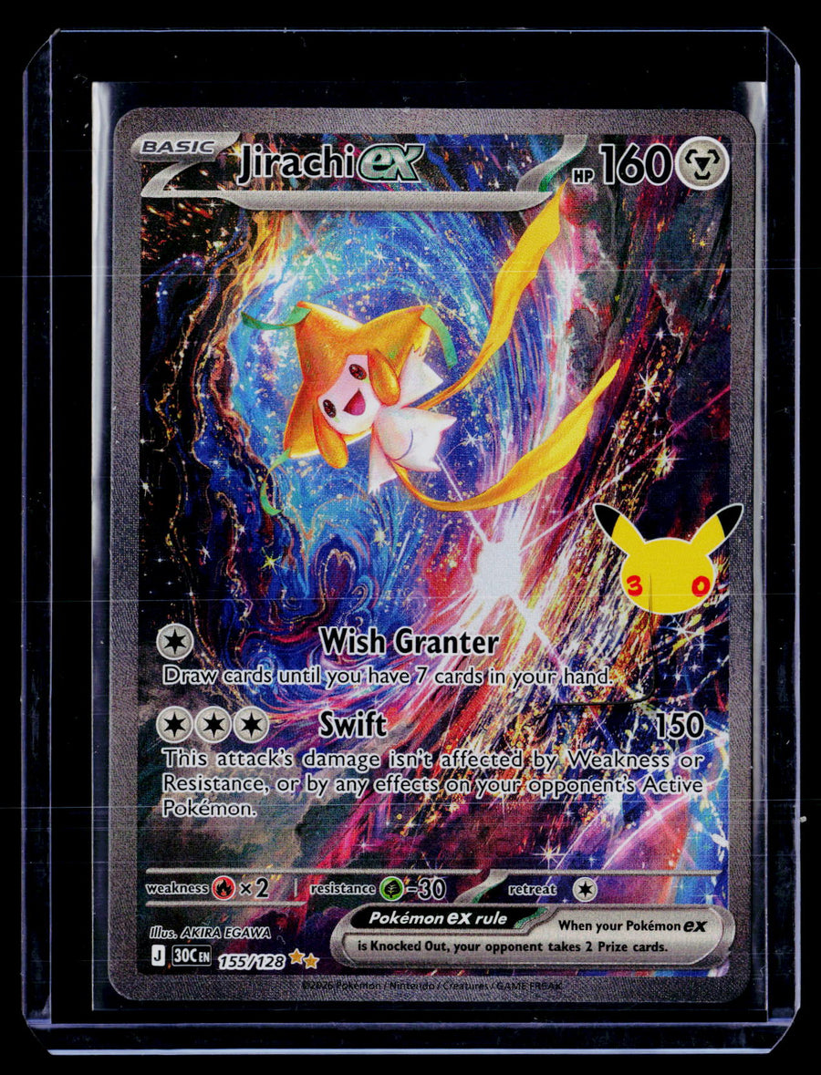 ME: 30th Celebration 155/128 Jirachi ex