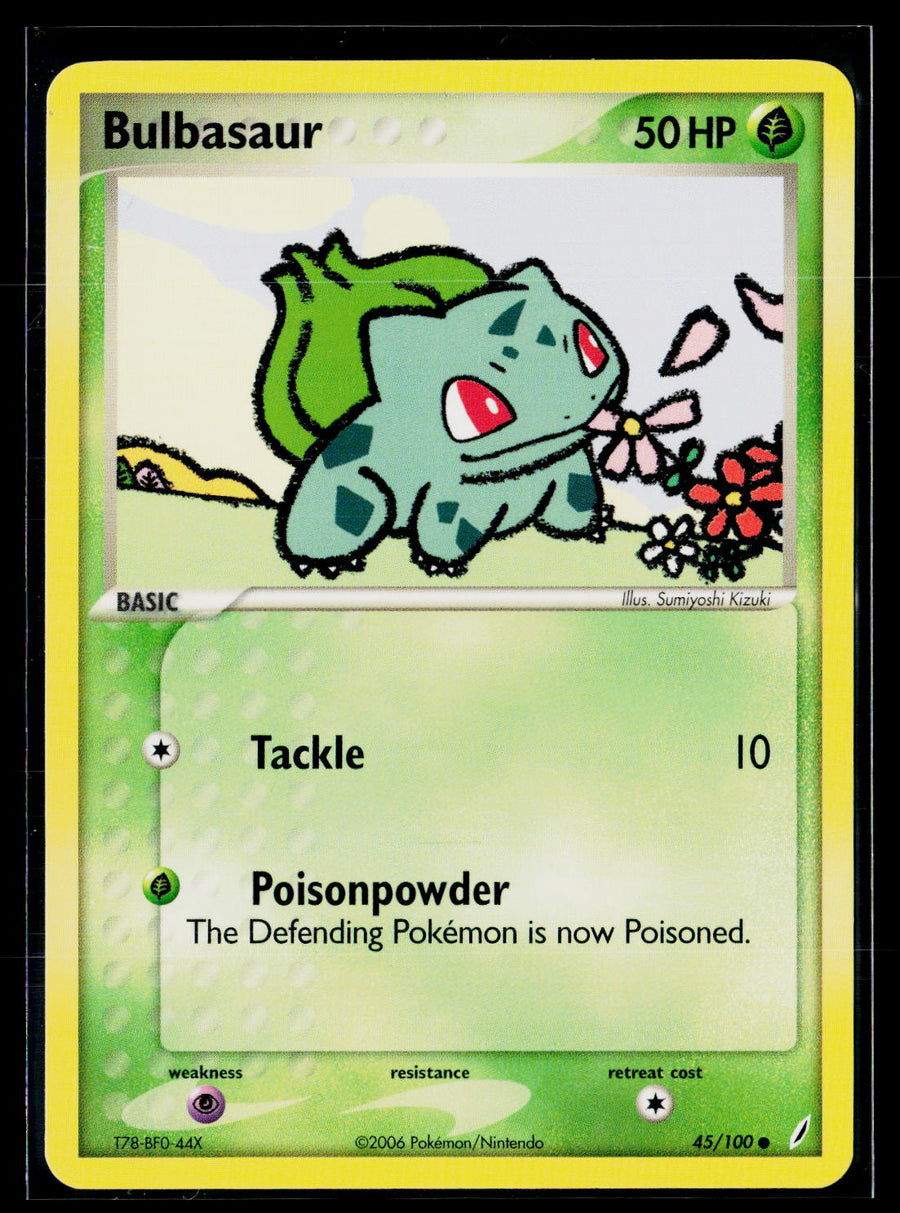 EX Crystal Guardians 45/100 Bulbasaur nm