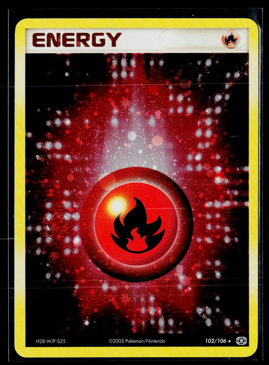 EX Emerald 102/106 Fire Energy nm