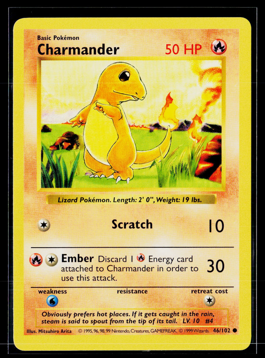 Base Set (Shadowless) 046/102 Charmander