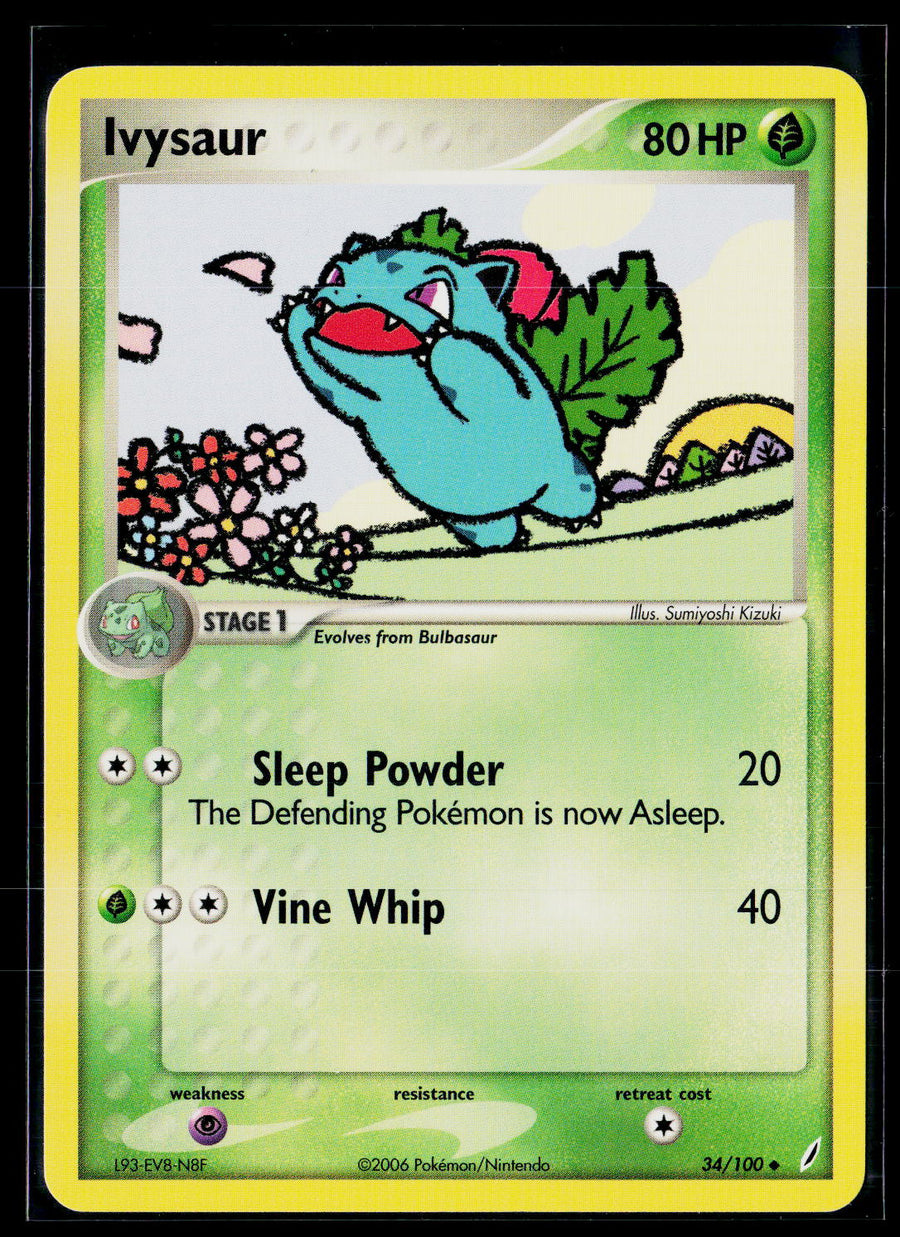 EX Crystal Guardians 34/100 Ivysaur