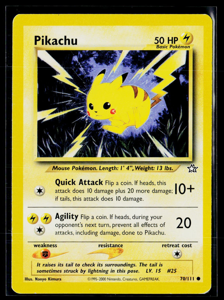 Neo Genesis 070/111 Pikachu