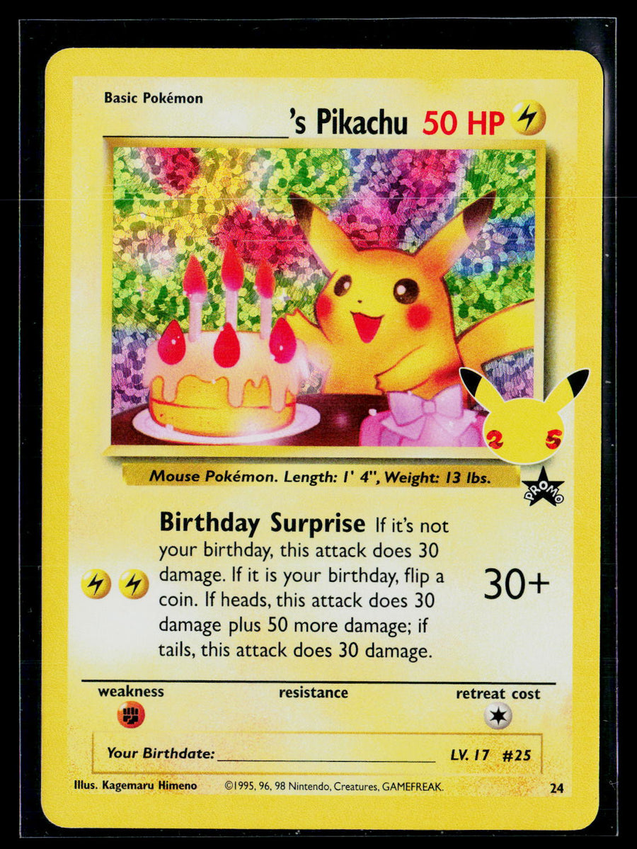 WoTC Promo 24/53 ______'s Pikachu