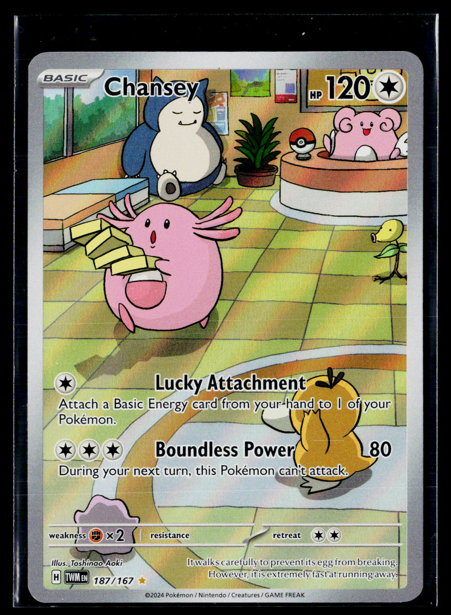 SV06: Twilight Masquerade 187/167 Chansey