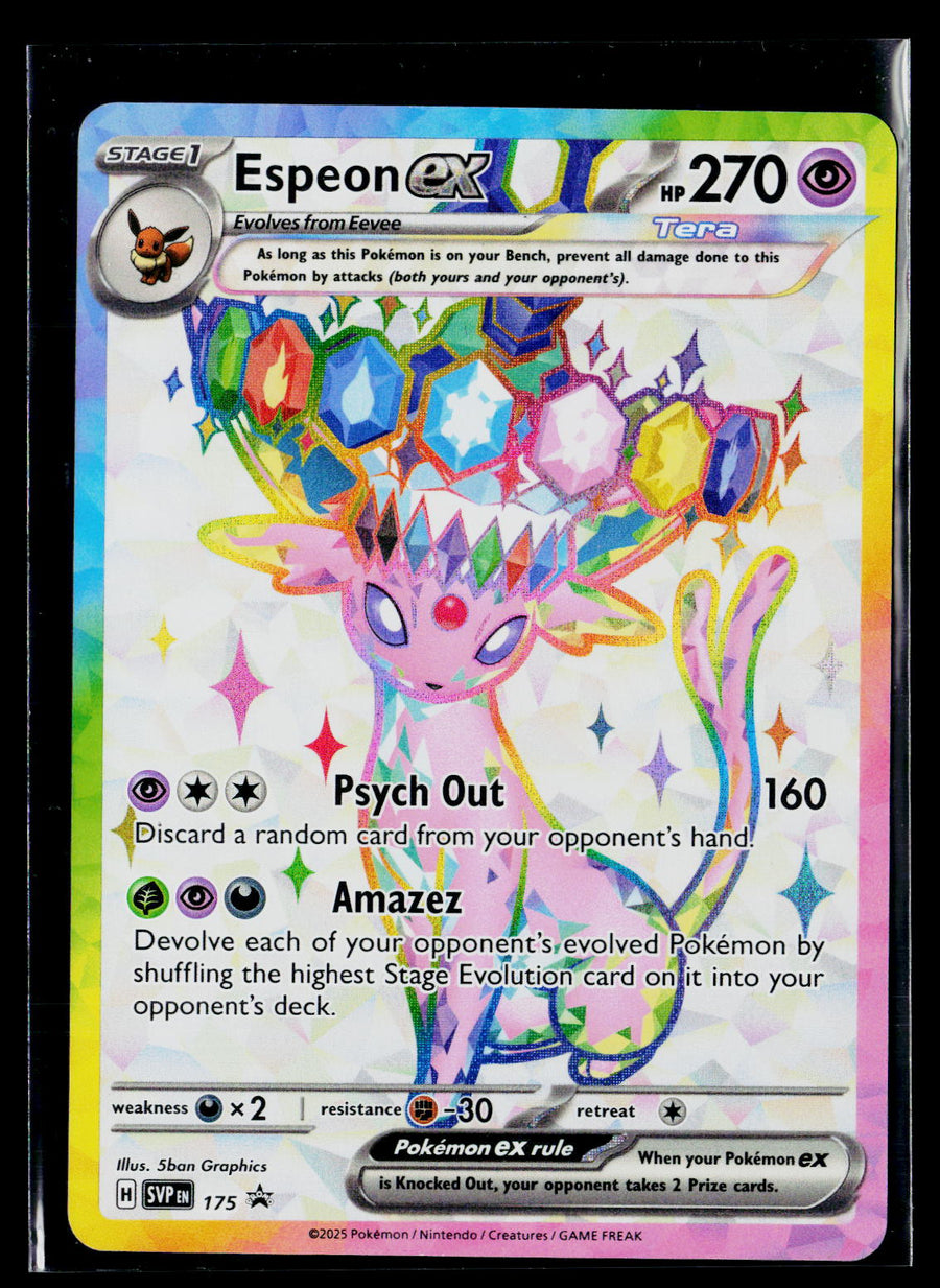 SV: Scarlet & Violet Promo Cards 175 Espeon ex