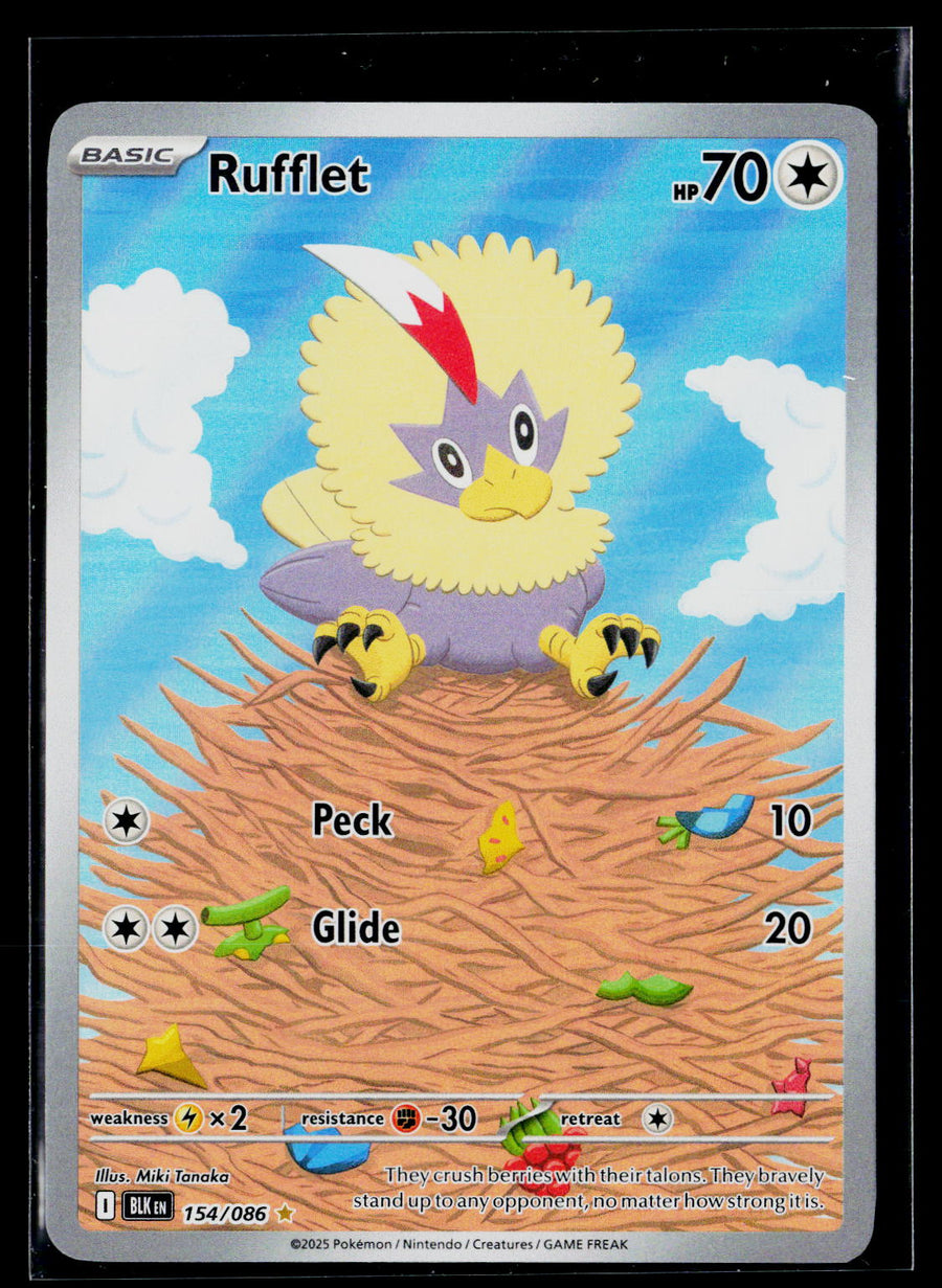 SV: Black Bolt 154/086 Rufflet