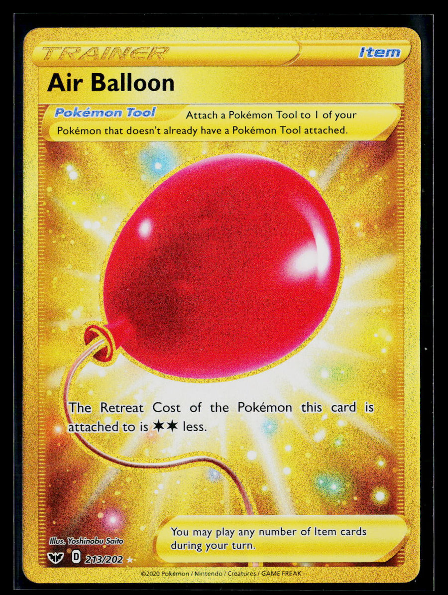 SWSH01: Sword & Shield Base Set 213/202 Air Balloon (Secret)