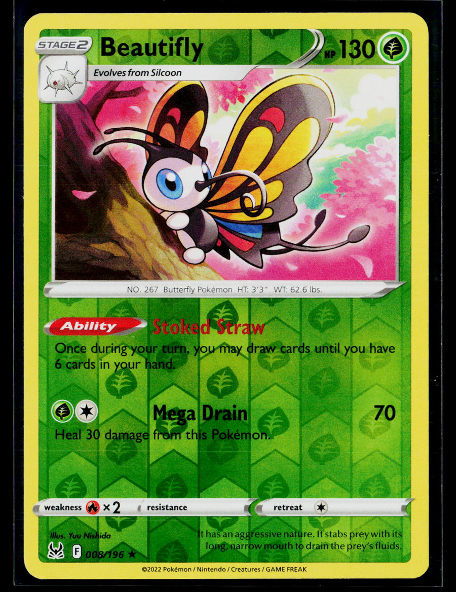 SWSH11: Lost Origin 008/196 Beautifly