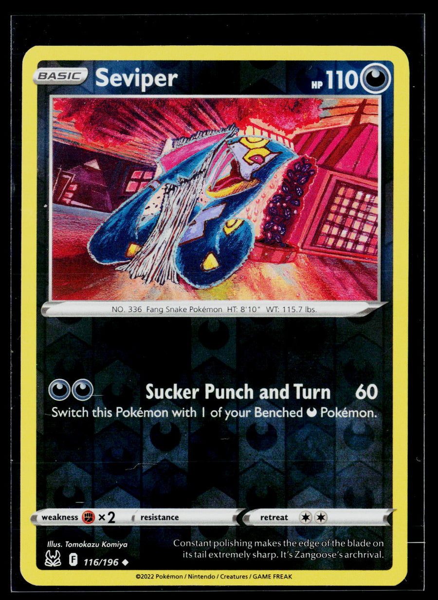 SWSH11: Lost Origin 116/196 Seviper