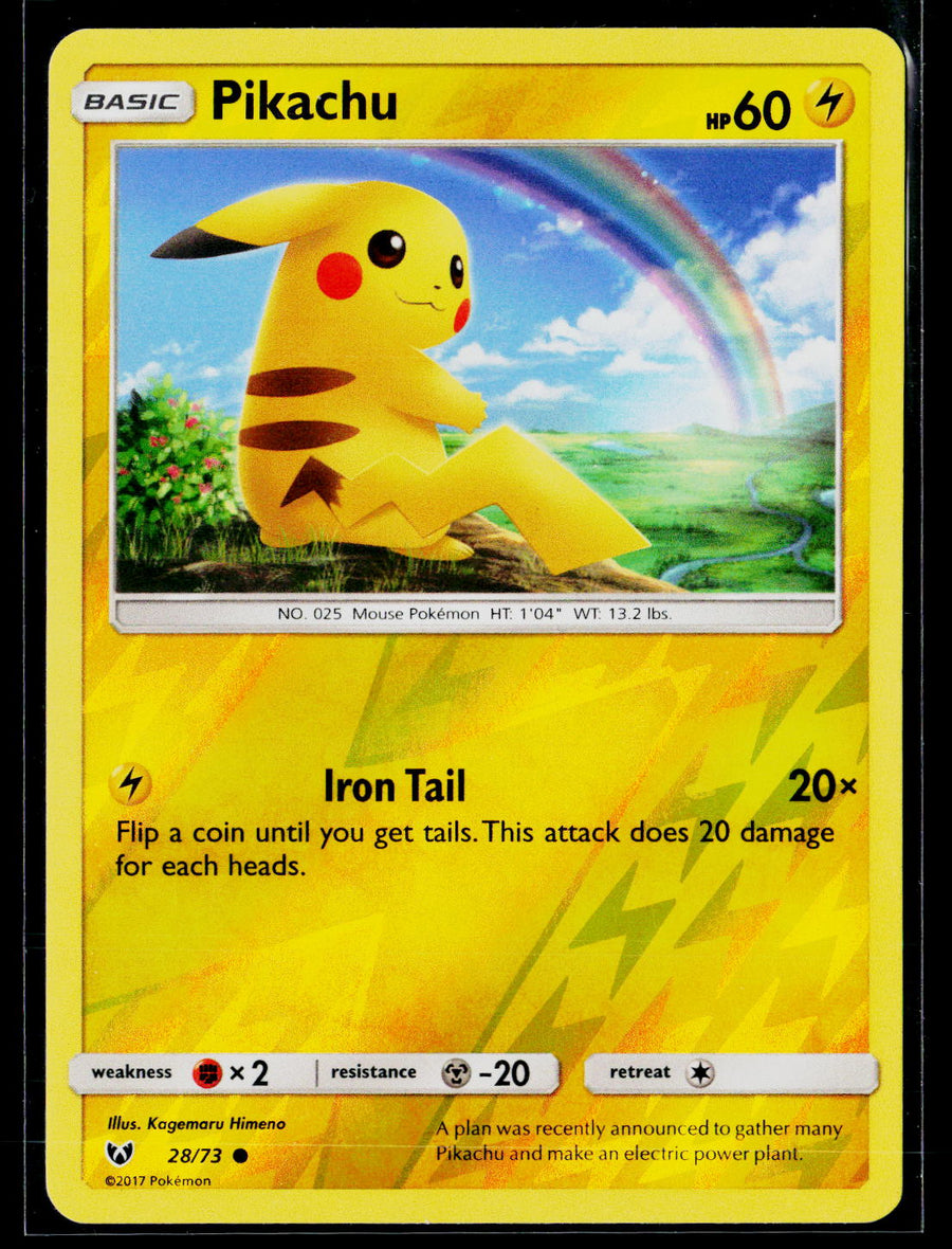 Miscellaneous Cards & Products 028/073 Pikachu Reverse Holo