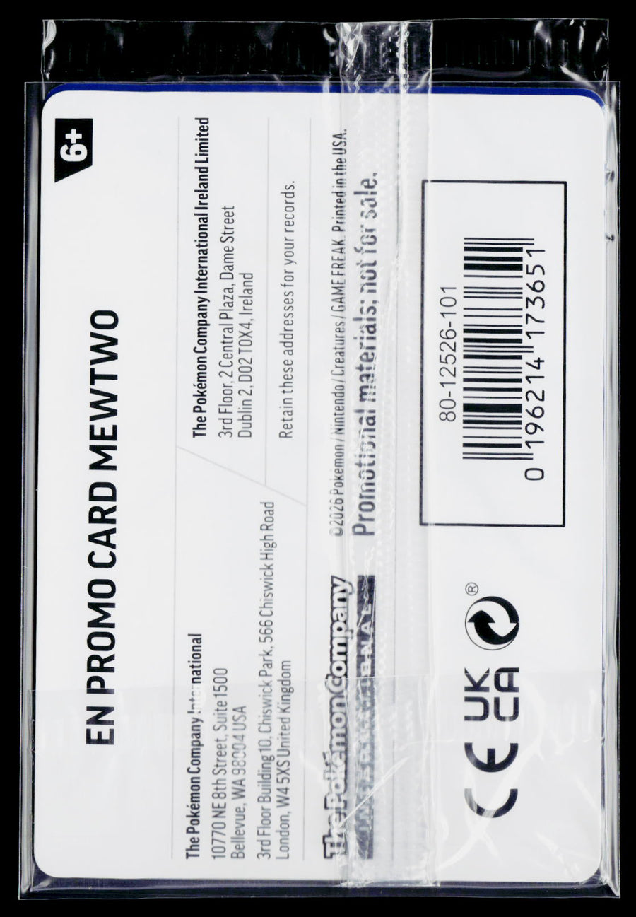 ME: 30th Celebration 063/128 Mewtwo Target Promo Sealed