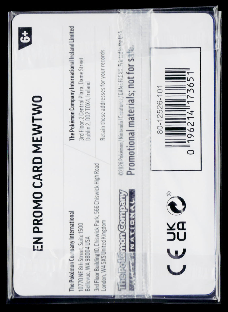 ME: 30th Celebration 063/128 Mewtwo Target Promo Sealed