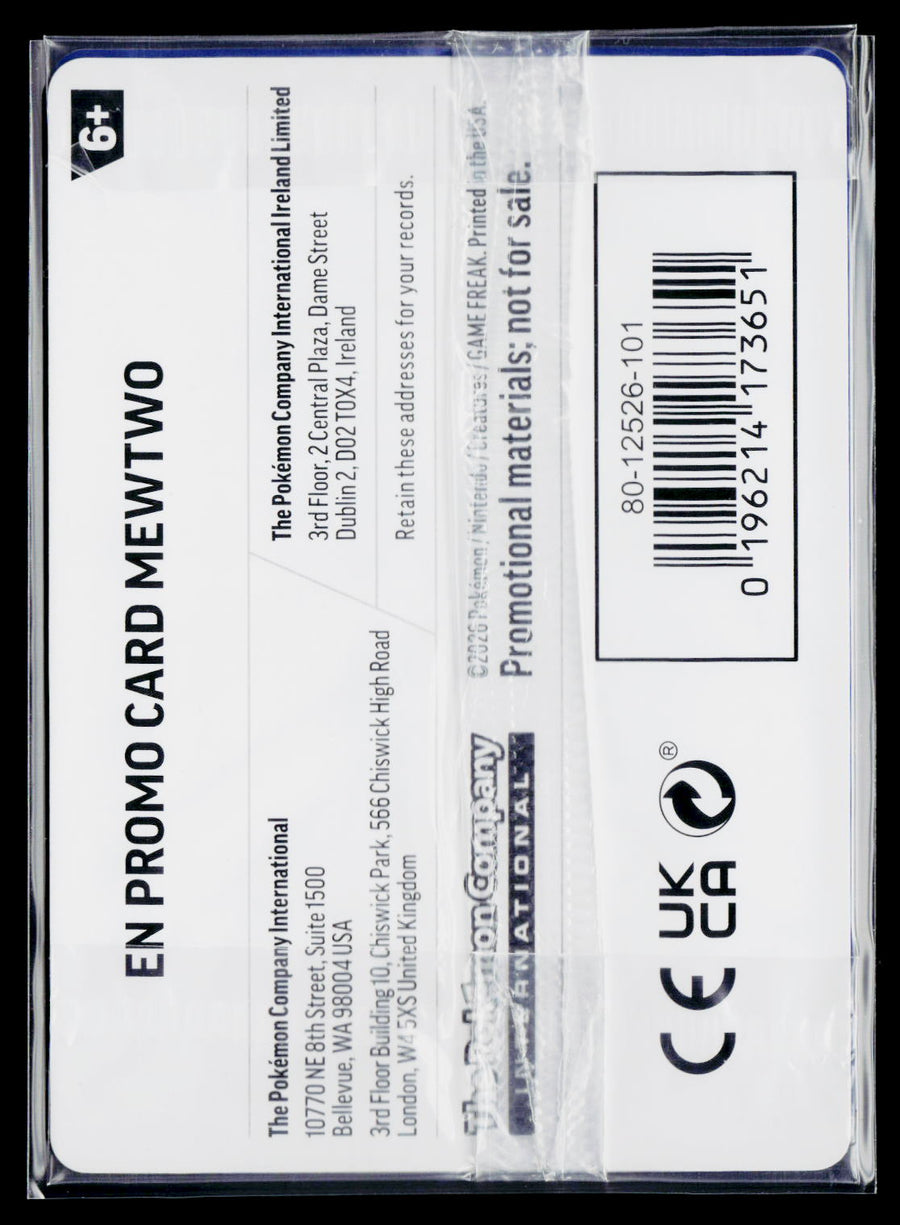 ME: 30th Celebration 063/128 Mewtwo Target Promo Sealed