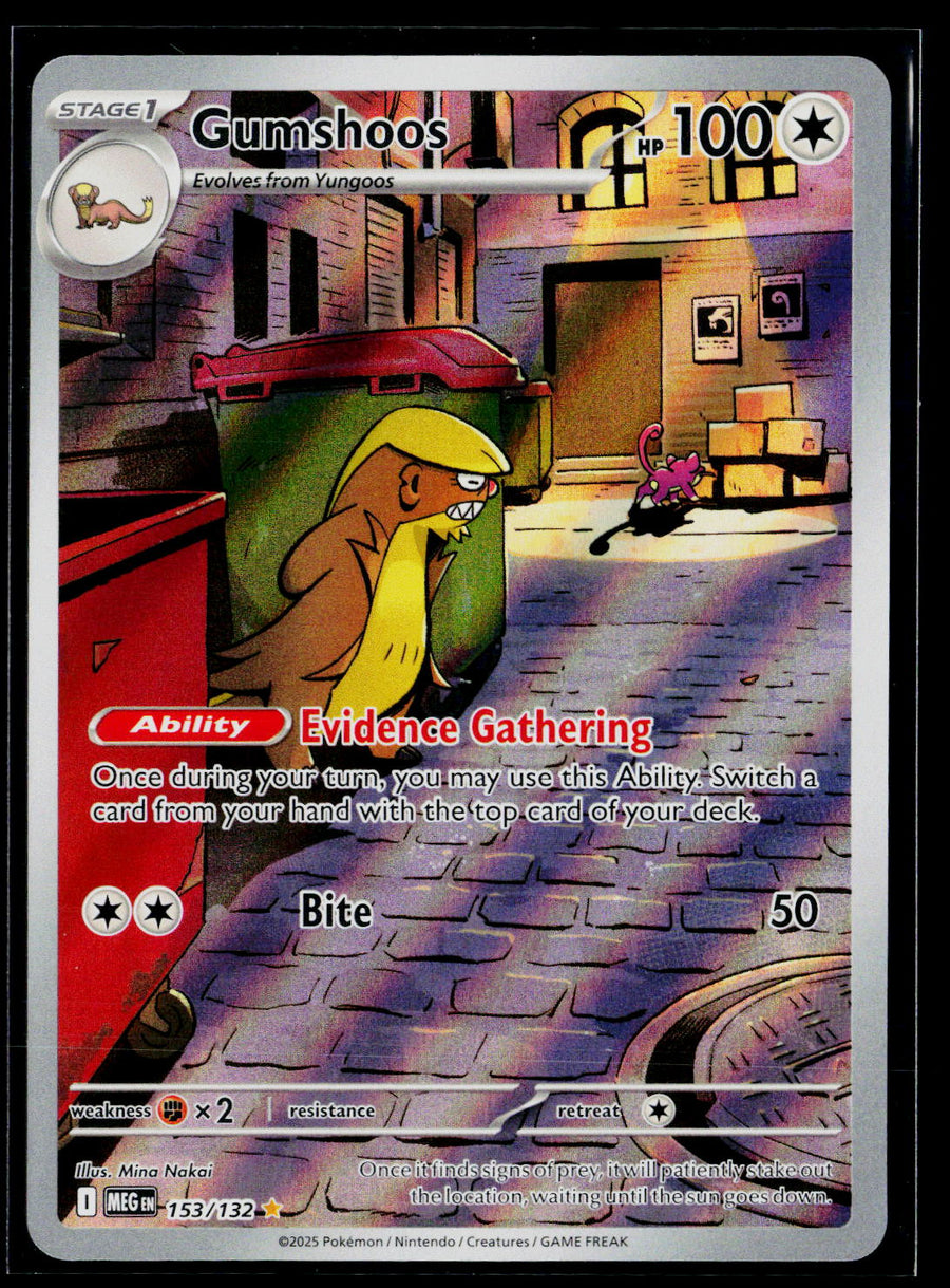 ME01: Mega Evolution 153/132 Gumshoos