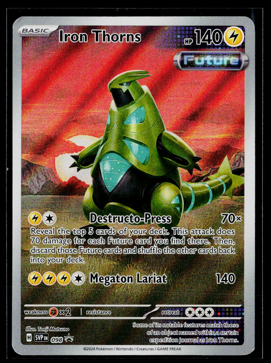 SV: Scarlet & Violet Promo Cards 098 Iron Thorns