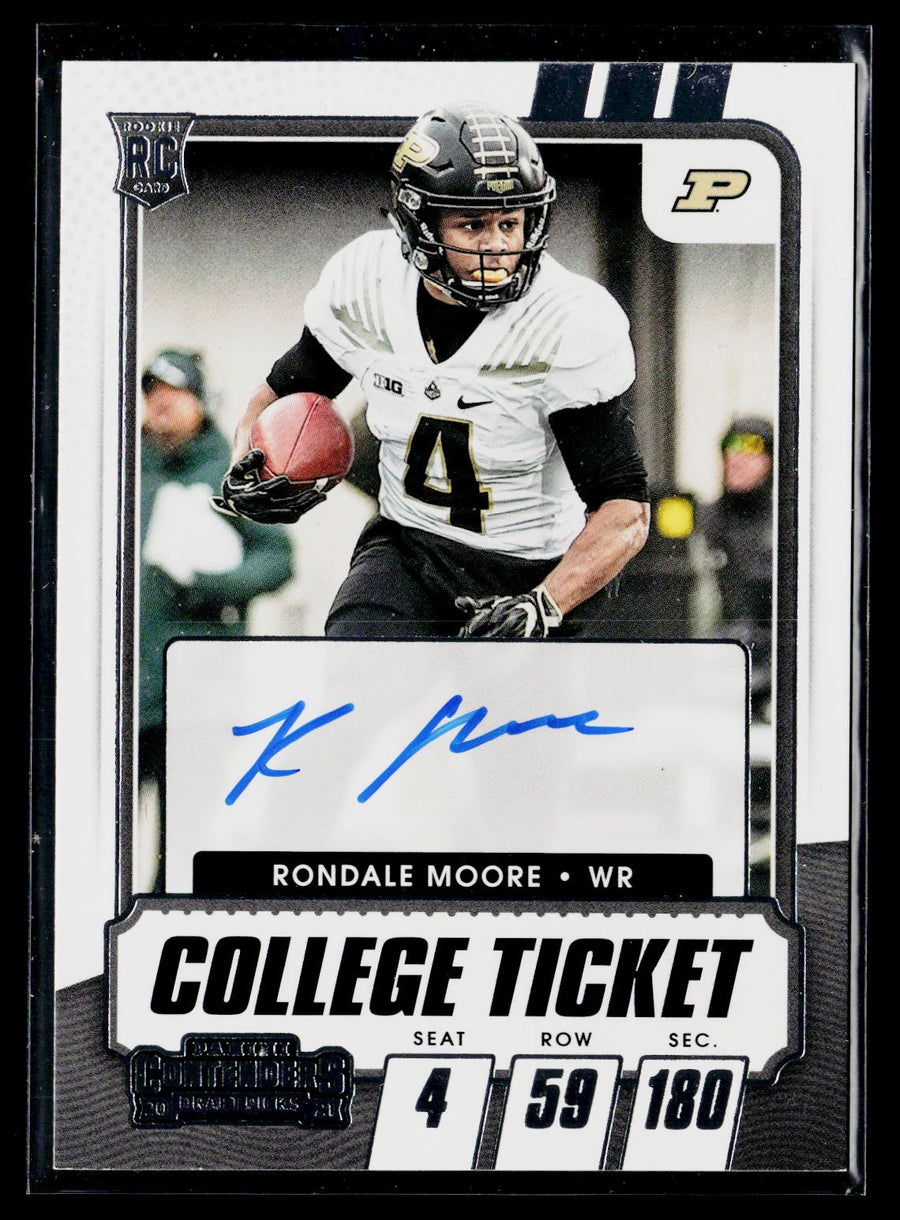 Panini 2021 Panini Contenders Draft Picks 117 Rondale Moore / AU