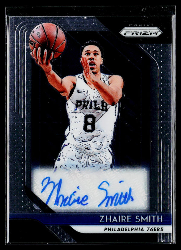 Prizm 2018-19 Panini Prizm RS-ZSM Zhaire Smith Rookie Signatures / AU