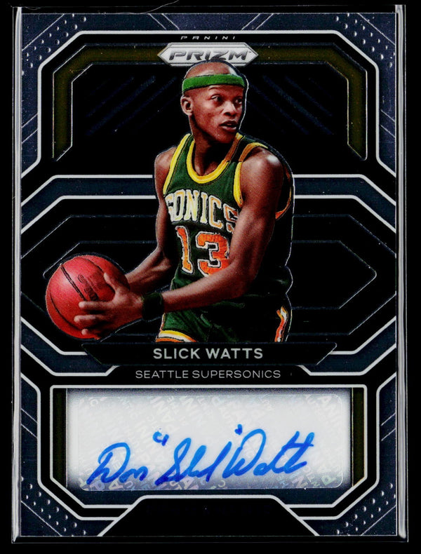 Panini 2020-21 Panini Prizm PE-SLW Slick Watts Penmanship / AU