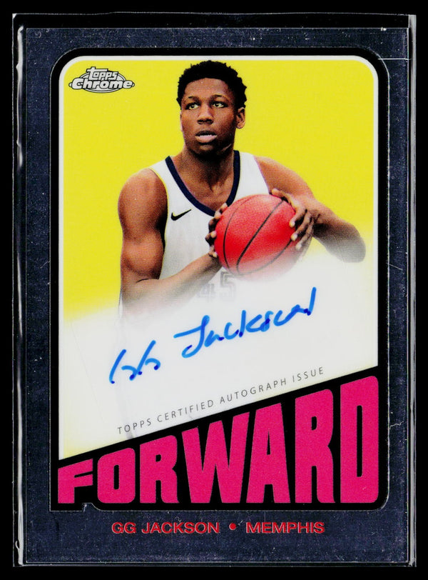 Topps 2023-24 Topps Chrome TA-GGJ GG Jackson 1972 Topps Autographs / AU