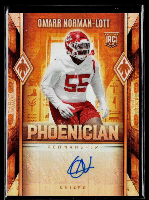 Panini 2025 Panini Phoenix PHP-ONL Omarr Norman-Lott Phoenician Penmanship / AU