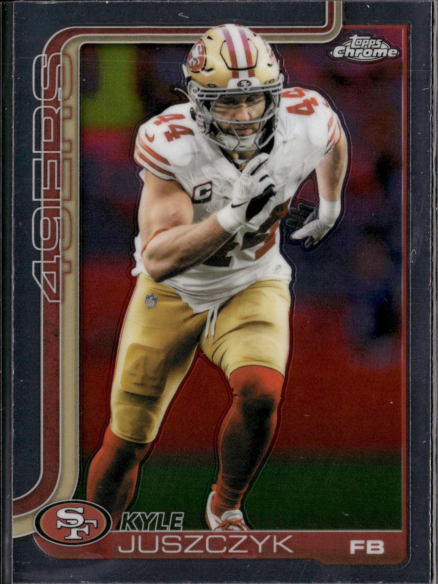 2025 Topps Chrome #270 Kyle Juszczyk