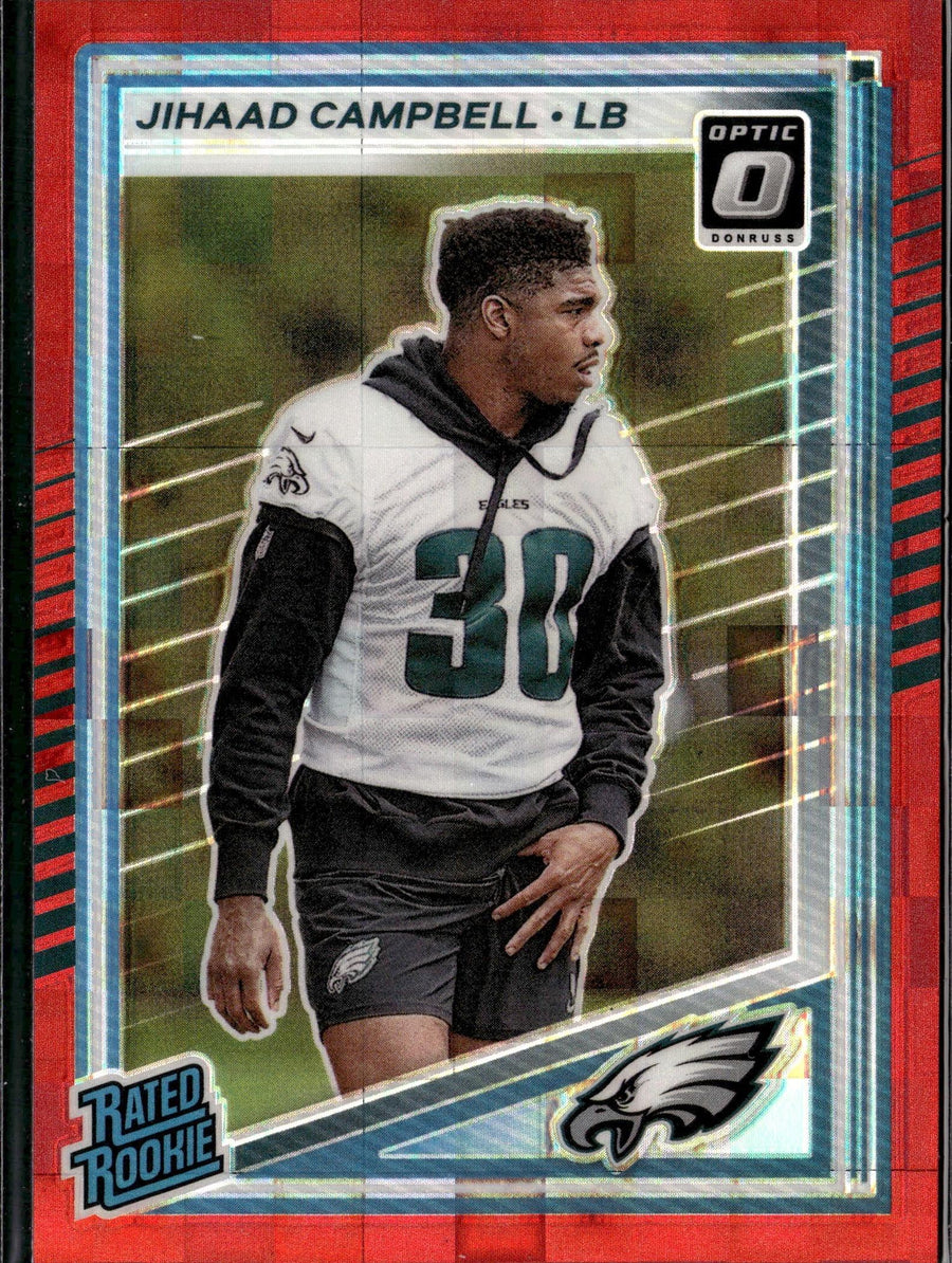 2025 Donruss Optic #266 Jihaad Campbell Purple Shock