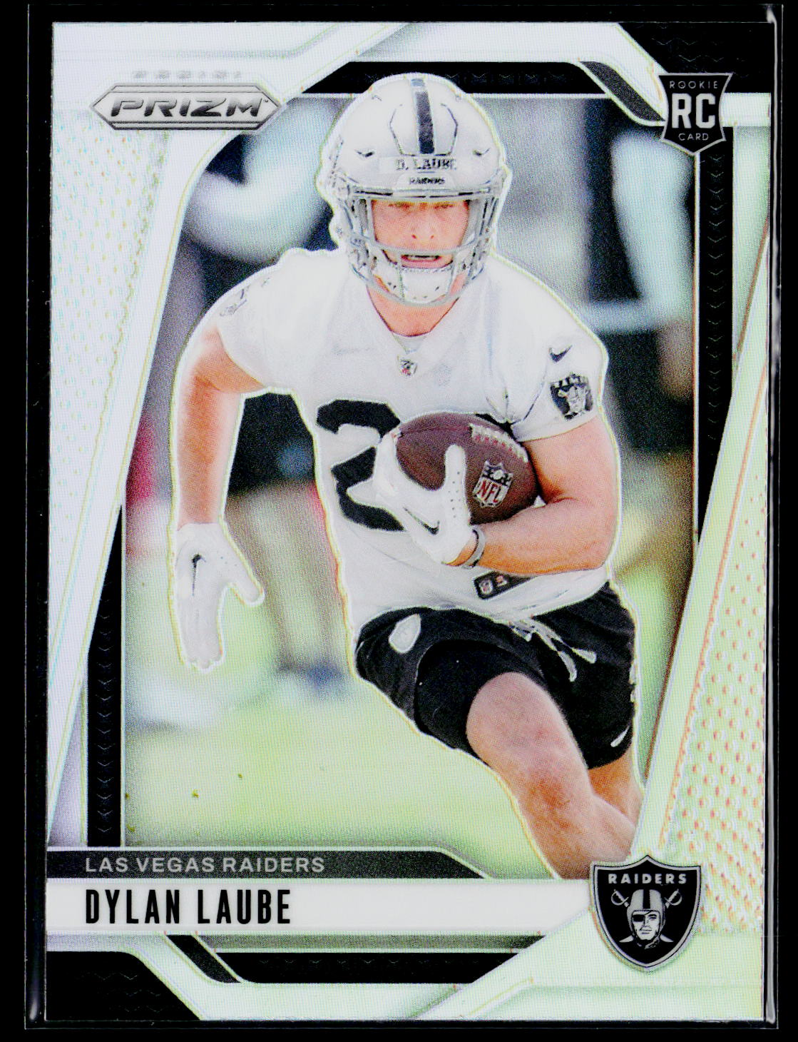 2024 Panini Prizm #330 Dylan Laube Silver