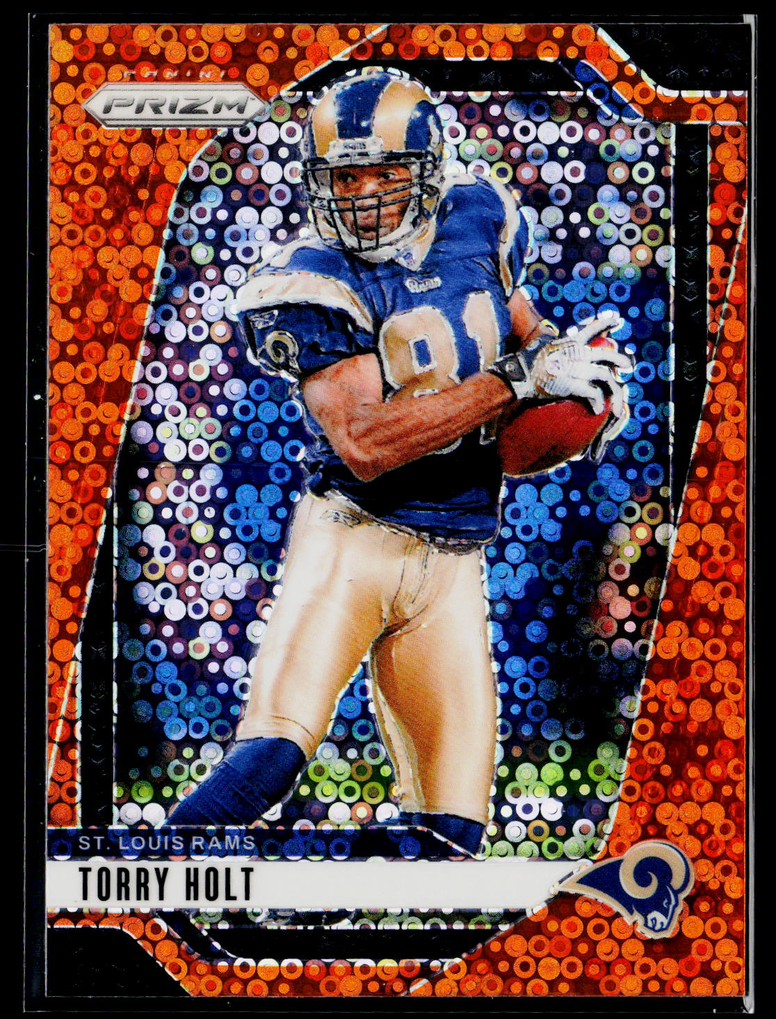 2024 Panini Prizm #300 Torry Holt Orange Disco Prizm