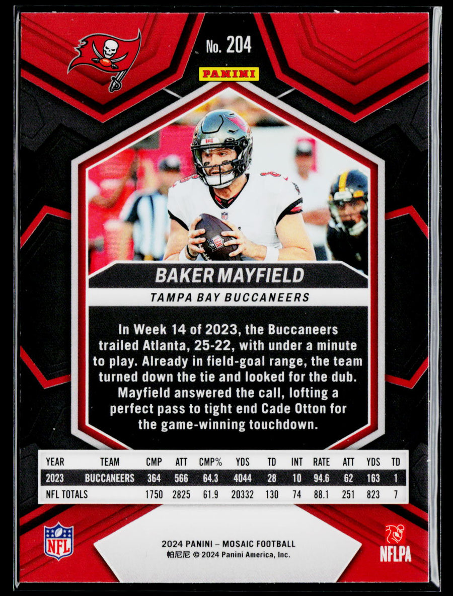 2024 Panini Mosaic #204 Baker Mayfield