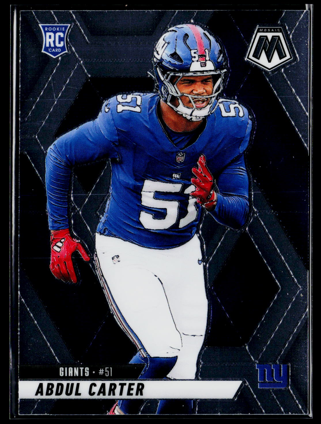 2025 Panini Mosaic #317 Abdul Carter