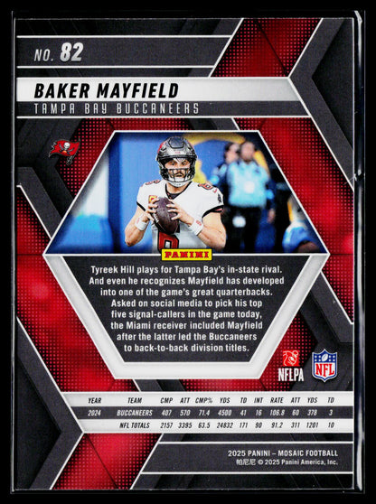 2025 Panini Mosaic #82 Baker Mayfield