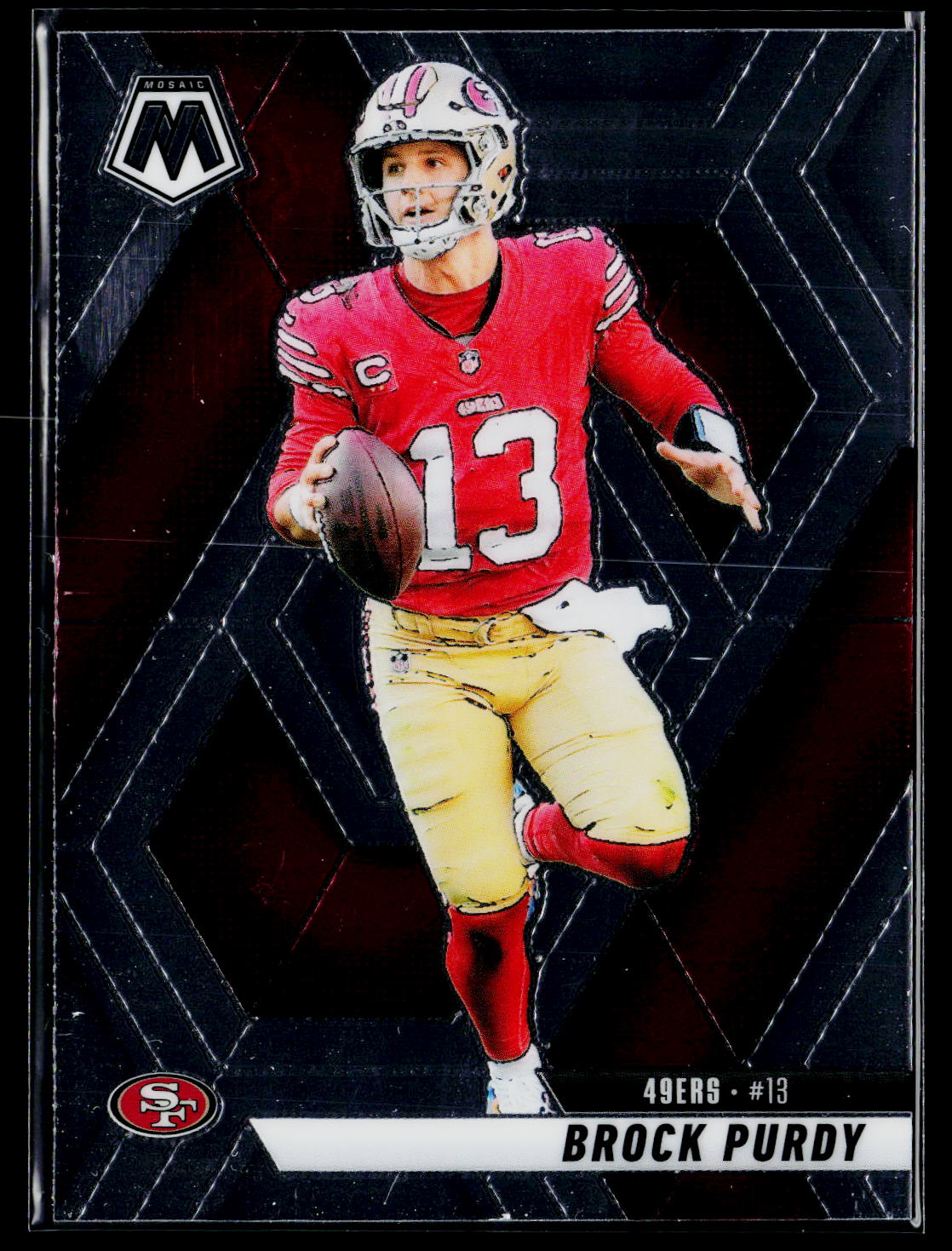2025 Panini Mosaic #221 Brock Purdy