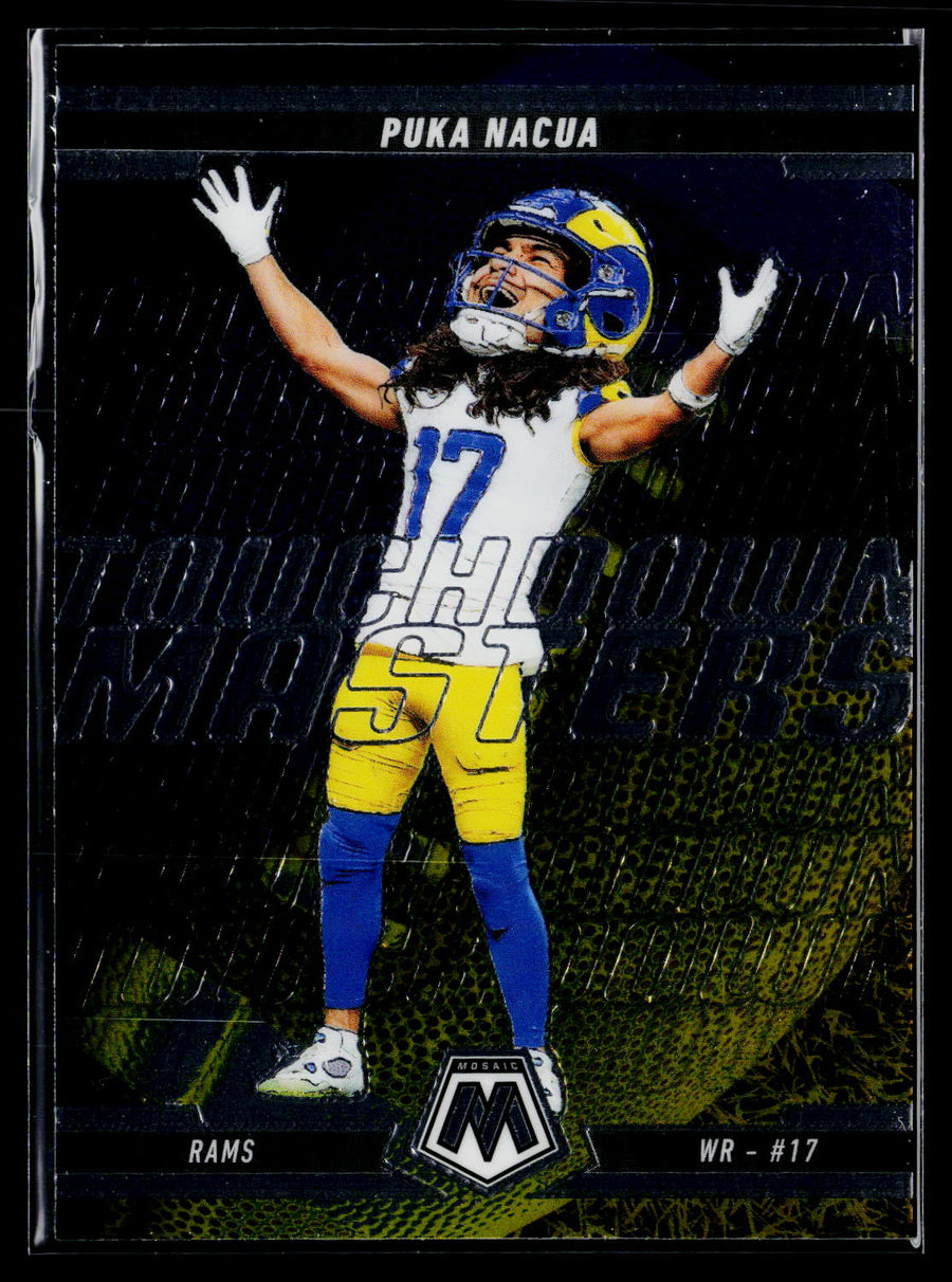 2025 Panini Mosaic #12 Puka Nacua Touchdown Masters