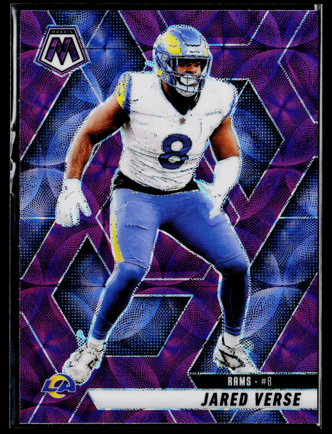 2025 Panini Mosaic #8 Jared Verse Purple Scope