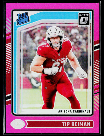 2024 Donruss Optic #292 Tip Reiman Pink