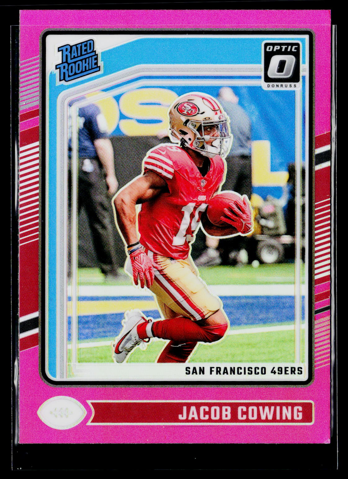 2024 Donruss Optic #236 Jacob Cowing Pink