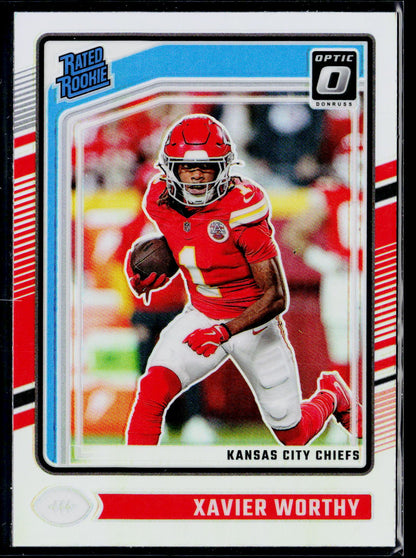2024 Donruss Optic #300 Xavier Worthy